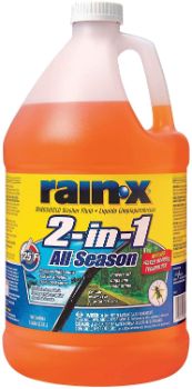 #10 Rain -X 2 Pack 2 in 1 All Season (-25) Washer Fluid