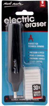 1. Mont Marte Electric Eraser with 30 Eraser Refills