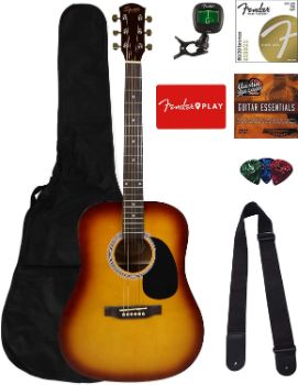 3. Fender Squier Dreadnought Acoustic Guitar