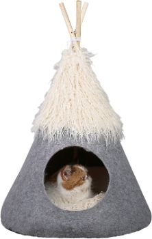 3. PetnPurr Pet Teepee Tent