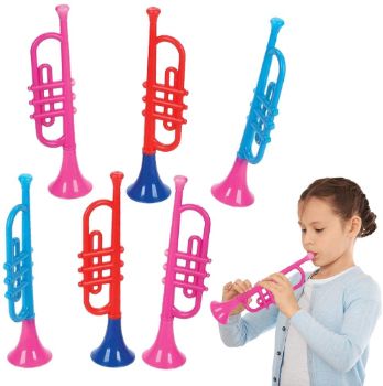 5. ArtCreativity 13 Inch Plastic Trumpets