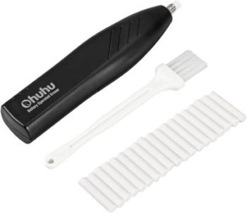 9. Ohuhu Electric Eraser Kit, Battery Operated