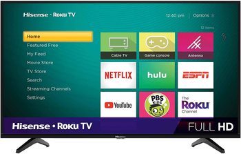 3. Hisense 40 inch smart TV