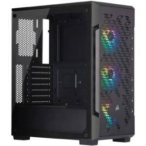 10. Corsair iCUE 220T RGB Airflow Tempered Glass Case