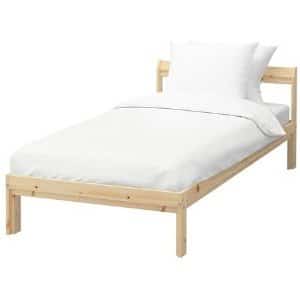 7. Ikea's Neiden Bed frame Bundle with Cleaning Cloth (Twin)