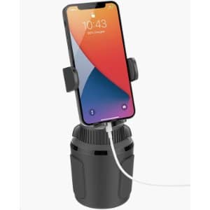 9. Solid Cup Holder Phone Mount for Car Truck