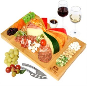 #7. ROYAL CRAFT WOOD Cheese Board