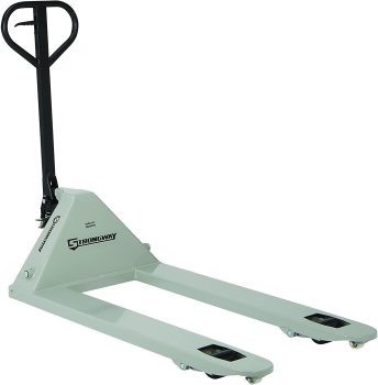 Strongway Pallet Jack Fork Pallet Truck - 63.5in L x 27in W (5500LB Capacity)