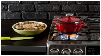 2. Lodge EC1D43 Dutch Oven Enameled Cast-Iron