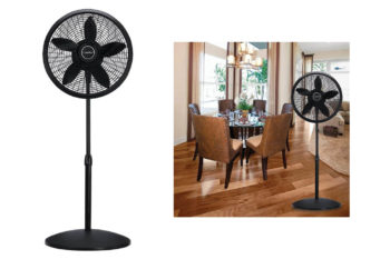 Lasko 1827 18″ Elegance & Performance Adjustable Pedestal Fan