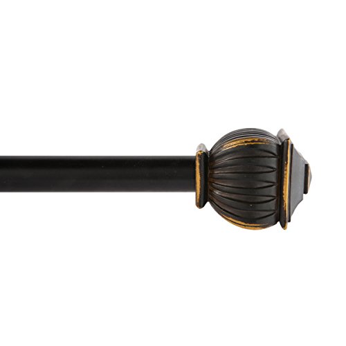 5. Kenney 5/8″ Beckett Decorative Window Curtain Rod: