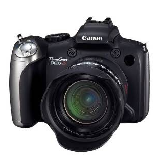 6. Canon Powershot SX20IS 12.1 MP Digital Camera
