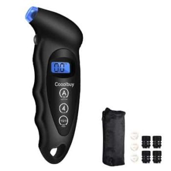 #1. 150 PSI Digital Tire Pressure Gauge, 4 Settings