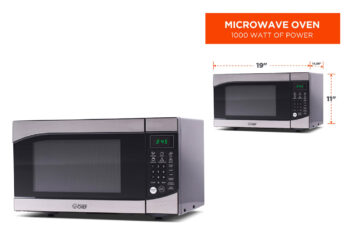 10. Westinghouse WM009 900 Watt Counter Top Microwave Oven