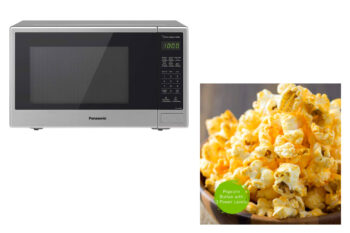 4. Panasonic NN-SU696S Countertop Microwave Oven with Genius Cooking Sensor and Popcorn Button