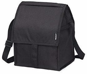 #4. Freezable Deluxe Large Lunch Bag With Shoulder Strap