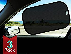 Car Sun shade(3px)-80 GSM for Maximum UV protection-Extra large-20"x12"sunshades (KF2 Car-Shade) - Car Window Sunshades