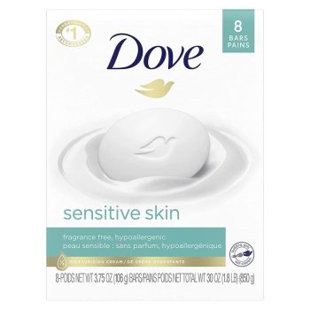 3. Dove Beauty Bar More Moisturizing Than Bar Soap for Softer Skin