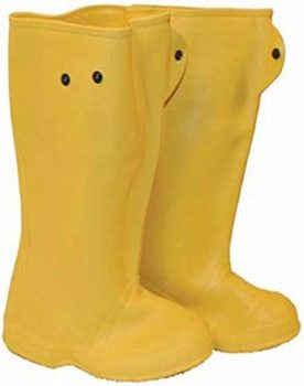 4. Kraft Tool GG925 Over The Shoe Construction Boots, Size 15, 16-Inch