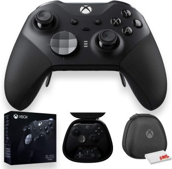 4. Microsoft Bluetooth Elite Series 2 Controller - Starter Bundle for Xbox One