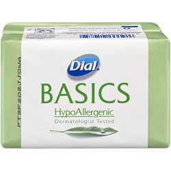 7. Dial Basics Hypoallergenic Bar Soap, 2 Count