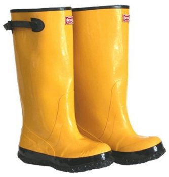 9. BOSS 2KP448116 Rubber Boot, 17" Size 16, Yellow